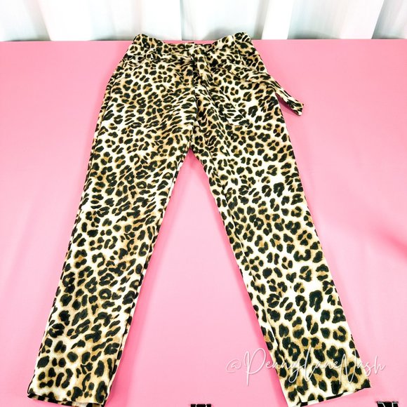 New York & Company Pants - 7th Avenue New York & Company Leopard Velvet Pants
